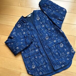 Calme by Johnny Was Yessi Quilted Astrology Softshell Zip Jacket